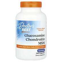 Doctor's Best, Глюкозамин Хондроитин с МСМ, Glucosamine Chondr...