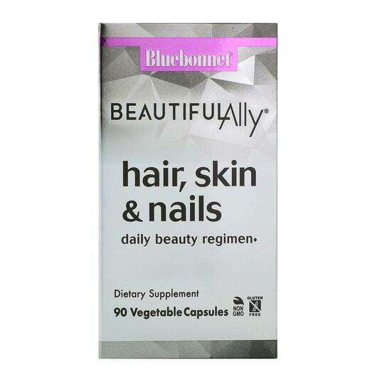 Основне фото товара Bluebonnet, Beautiful Ally Hair Skin & Nails, Шкіра нігті ...