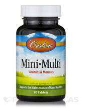 Carlson, Mini-Multi Vitamins & Minerals, 90 Tablets