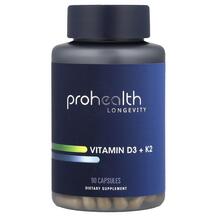 Vitamin D3 and K2 Витамин D ProHealth Longevity
