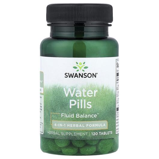 Основне фото товара Swanson, Water Pills, Діуретики, мочегонные, 120 таблеток