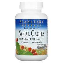 Planetary Herbals, Нопал, Full Spectrum Nopal Cactus 1000 mg, ...