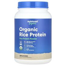 Organic Rice Protein Powder Unflavored Протеин 907 г