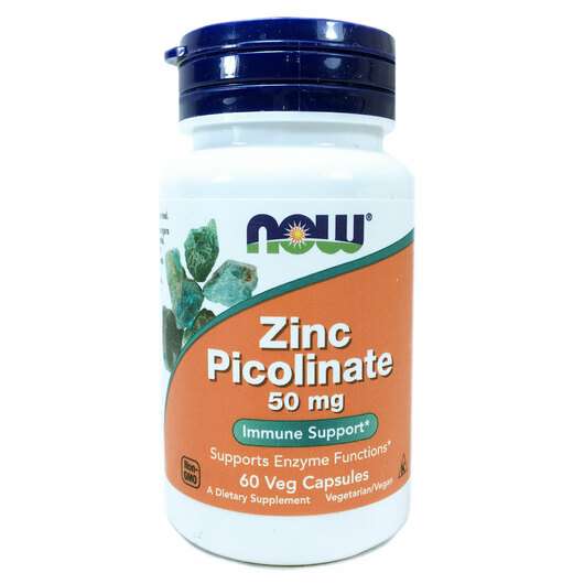 Zinc Picolinate 50 mg, Пиколинат Цинка 50 мг, 60 капсул