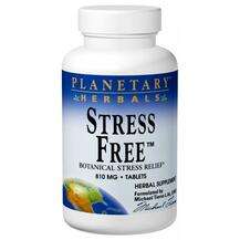 Planetary Herbals, Stress Free 810 mg, Підтримка стресу, 180 т...