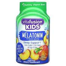 Kids Melatonin For Ages 4+ Natural Tropical Peach 1.5 mg, Мела...