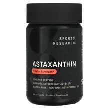 Sports Research, Astaxanthin Triple Strength 12 mg, Астаксанти...