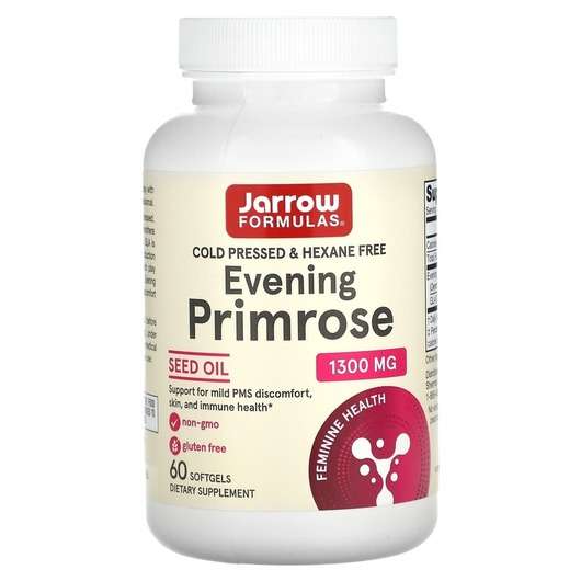 Основне фото товара Jarrow Formulas, Evening Primrose 1300 mg, Масло примули вечір...