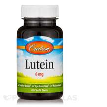 Лютеїн Lutein 6 mg Carlson 60 капсул