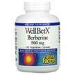 Фото товару Natural Factors, WellBetX Berberine 500 mg, Берберин, 120 капсул