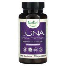 Nested Naturals, Luna Gentle Sleep Supplement with Melatonin, ...