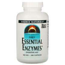 Daily Essential Enzymes 500 mg 240, Ферменти Daily Essential 5...