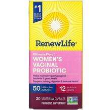 Renew Life, Ultimate Flora Women's Vaginal Probiotic 50 Billio...