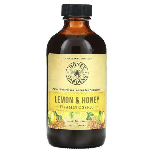 Основное фото товара Honey Gardens, Витамин C, Vitamin C Syrup Lemon & Honey, 2...