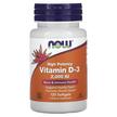 Фото товару NOW Foods, Vitamin D-3 2000 IU, Вітамін D, 120 капсул