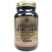 Solgar, Витамин Е, Naturally Vitamin E 134 mg, 100 капсул
