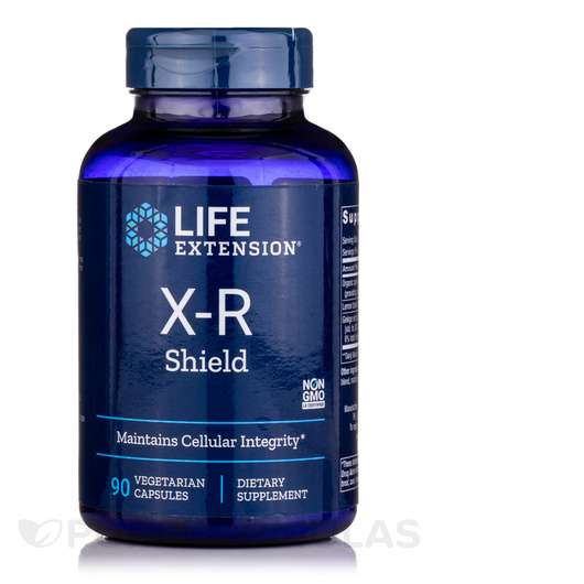 Основне фото товара Life Extension, X-R Shield, Здоров’я ДНК, 90 капсул
