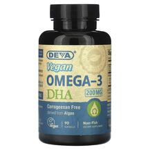 Веганська Омега-3 DHA Vegan Omega-3 DHA Deva