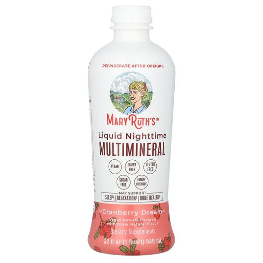 Основное фото товара Liquid Nighttime Multimineral Cranberry Dream, Мультивитамины, 94
