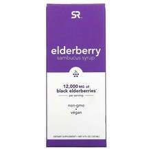 Sports Research, Elderberry Sambucus Syrup 12000 mg, Сироп з Б...