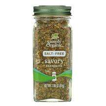 Simply Organic, Специи, Savory Seasoning Salt-Free, 57 г