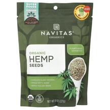 Конопляний протеїн Organic Hemp Seeds Navitas 227 г