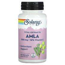 Solaray, Амла, Vital Extracts AMLA 500 mg, 60 капсул