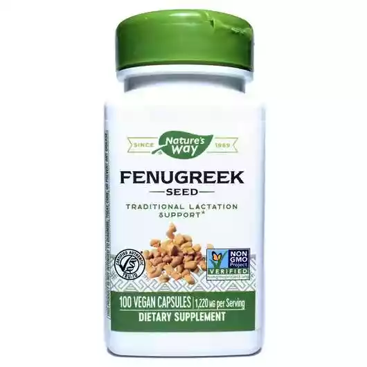 Фото товару Fenugreek Seed 610 mg 100 Capsules
