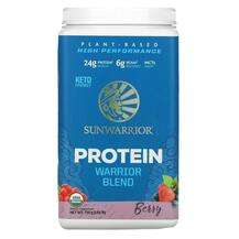 Sunwarrior, Протеин Ягода, Protein Warrior Blend, 750 г