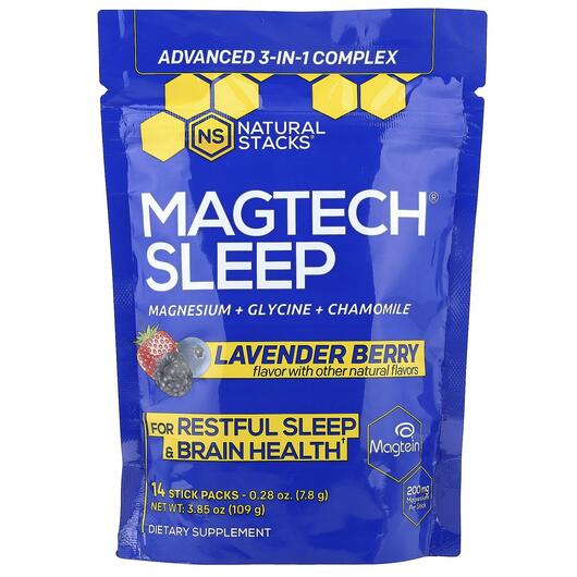 Основне фото товара Magtech Sleep Lavender Berry, Підтримка сну, 14 шт