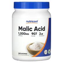 Malic Acid Unflavored Яблучная кислота Nutricost