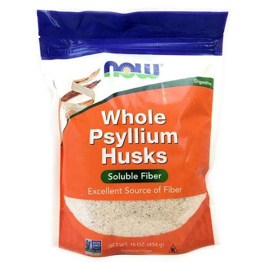 Whole Psyllium Husks, Псиліум, 454 г