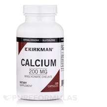 Kirkman, Calcium 200 mg w/o Vitamin D Hypoallergenic, 120 Caps...