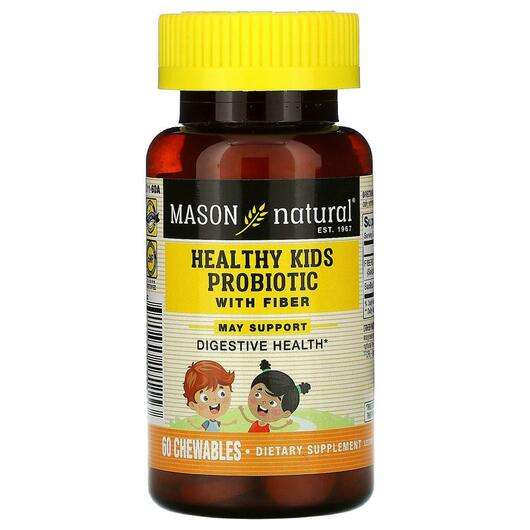 Основное фото товара Mason, Пробиотики для детей, Healthy Kids Probiotic With Fiber...