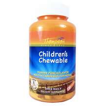 Children's Chewable Yummy Punch Flavor, Мультивітаміни для діт...