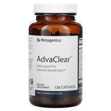 Metagenics, AdvaClear, Детокс, 126 капсул