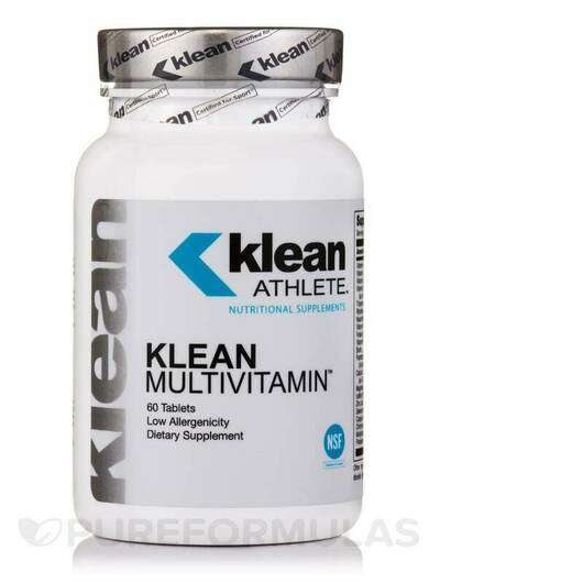 Основне фото товара Klean Athlete, Klean Multivitamin, Мультивітаміни, 60 таблеток