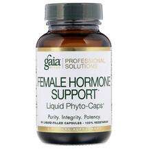 Gaia Herbs, Female Hormone Support, Підтримка менопаузи, 60 ка...