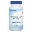 Фото товару Vitamin D 5000 125 mcg, Вітамін D3 Холекальциферол, 90 капсул