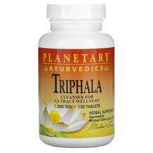 Planetary Herbals, Трифала, Ayurvedics Triphala 1000 mg, 120 т...
