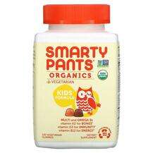 SmartyPants, Organics Kids Complete, Мультивітаміни, 120 Veget...