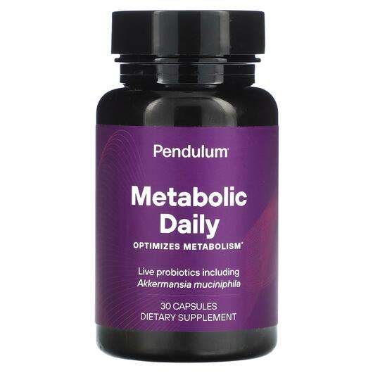 Основне фото товара Pendulum, Metabolic Daily, Підтримка метаболізму жирів, 30 капсул