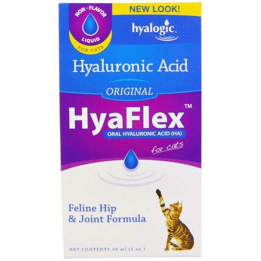 HyaFlex for Cats Oral Hyaluronic Acid HA Original, Для кішок, 30 мг