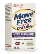 Schiff, Move Free Ultra Omega, Омега-3, 30 капсул