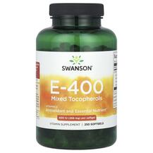E 400 IU Mixed Tocopherols Витамин E Swanson