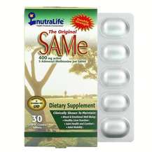 NutraLife, The Original SAM-e 400 mg, S-Аденозил-L-метионін, 3...