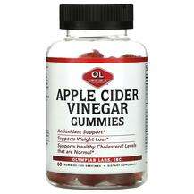 Olympian Labs, Apple Cider Vinegar Gummies, Яблучний оцет, 60 ...