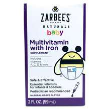 Zarbees, Naturals Baby Multivitamin with Iron Natural Grape Fl...
