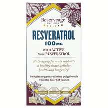 ReserveAge Nutrition, Resveratrol 100 mg, 60 Veggie Capsules
