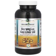 Олія печінки тріски Norwegian Cod Liver Oil Lemon mg